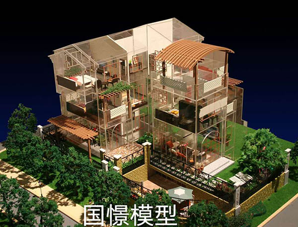 永福县建筑模型