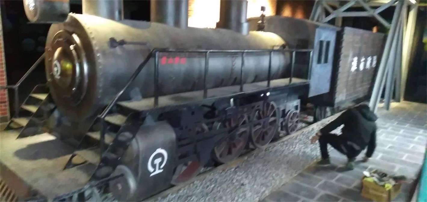 永福县蒸汽火车模型